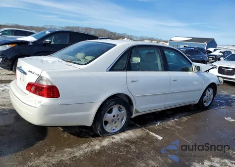 2004 Toyota Avalon Xl z USA, uszkodzony, nr VIN 4T1BF28B24U377352